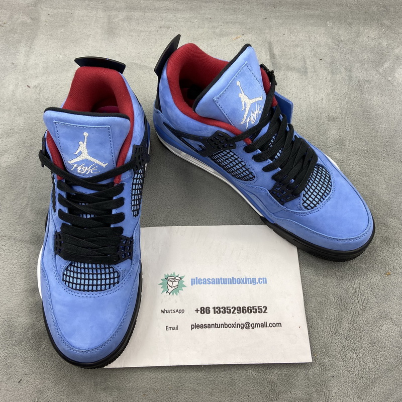 Authentic Air Jordan 4 X Travis Scott