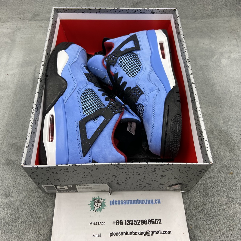 Authentic Air Jordan 4 X Travis Scott