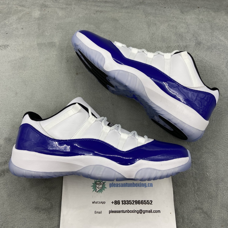 Authentic Air Jordan 11 Low WMNS “Concord”