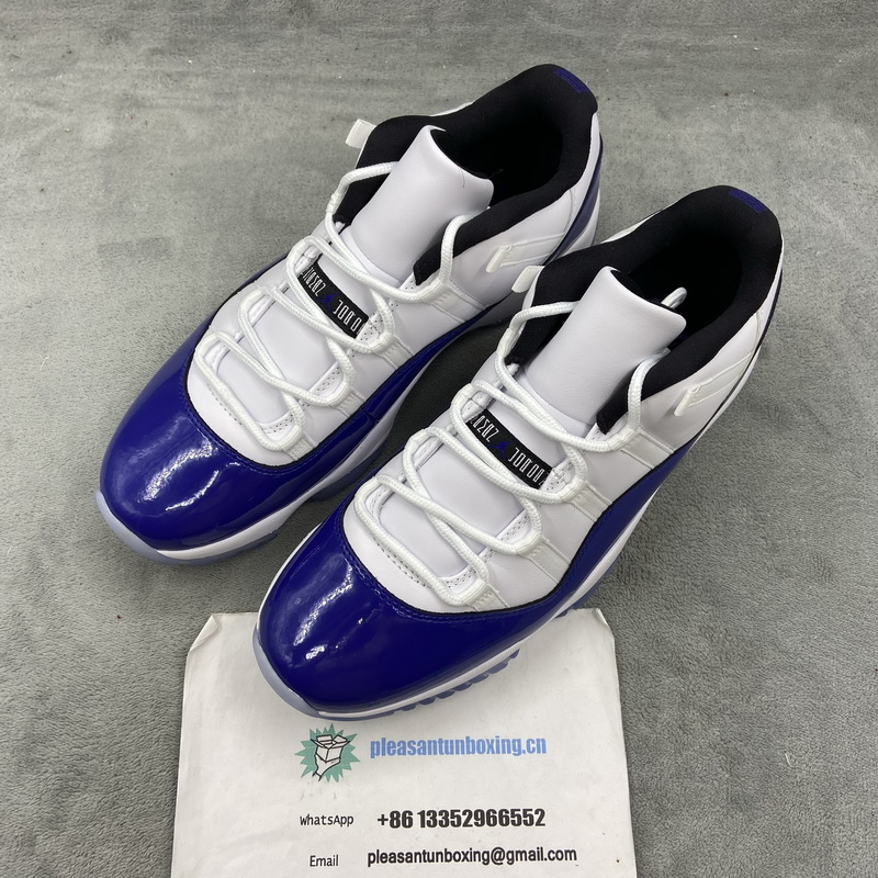 Authentic Air Jordan 11 Low WMNS “Concord”