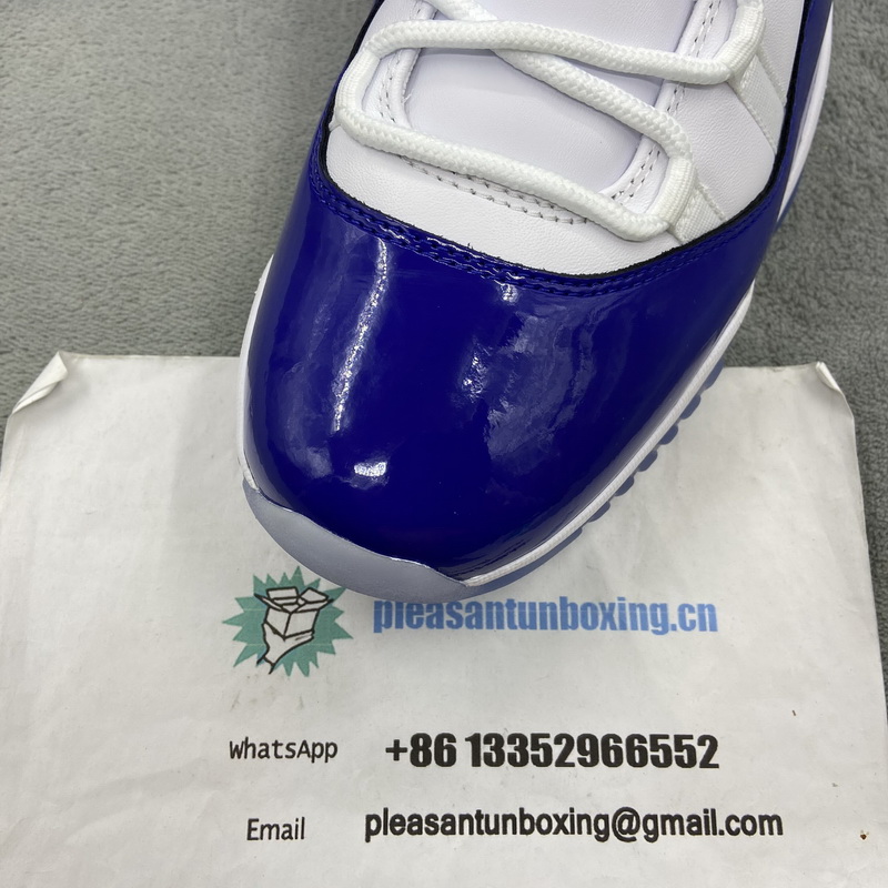 Authentic Air Jordan 11 Low WMNS “Concord”