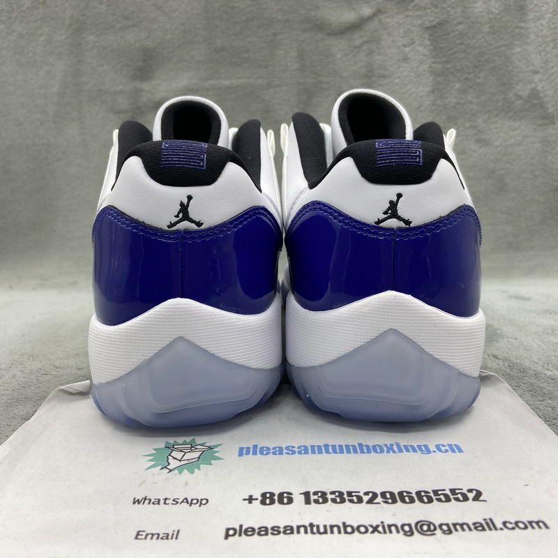 Authentic Air Jordan 11 Low WMNS “Concord” Women Shoes 