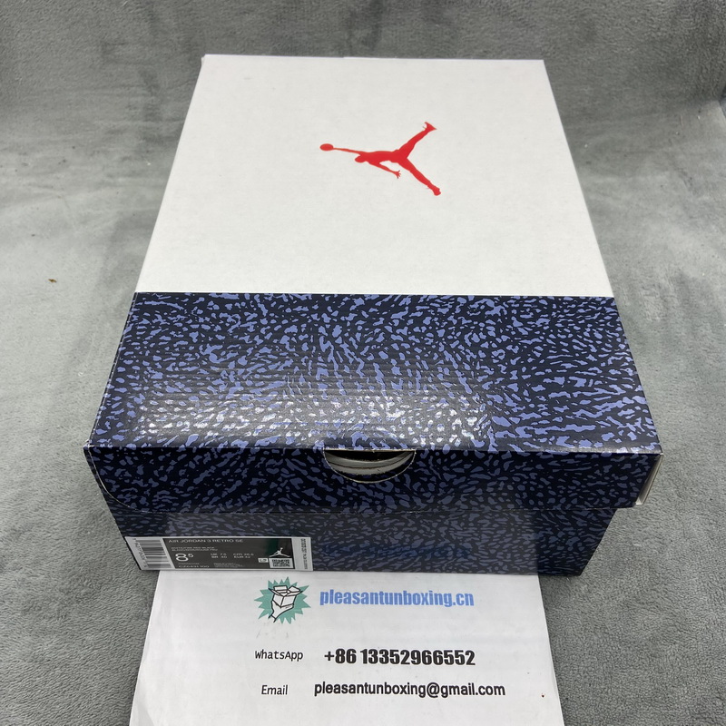 Authentic Air Jordan 3 SE DNM “Fire Red”