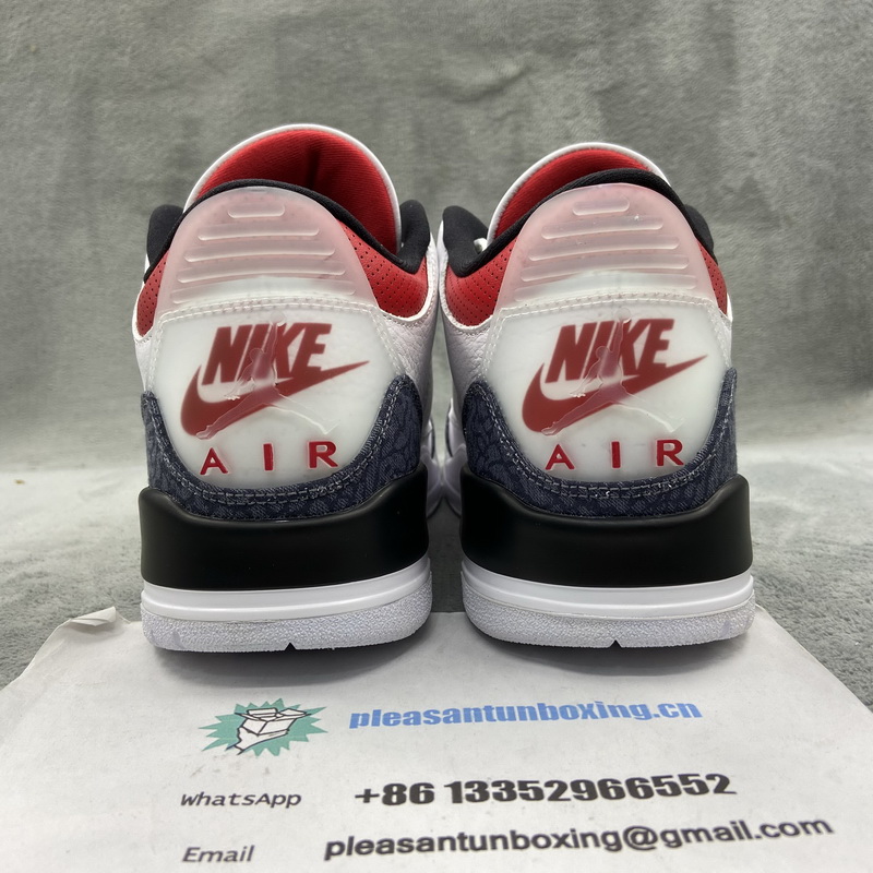 Authentic Air Jordan 3 SE DNM “Fire Red”