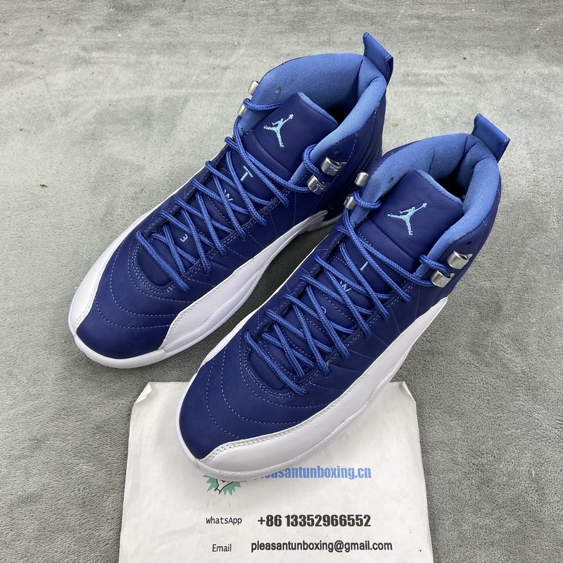 Authentic Air Jordan 12 “Stone Blue”