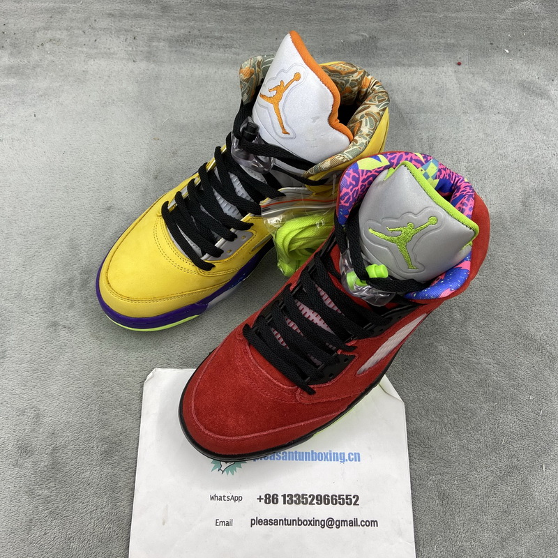 Authentic Air Jordan 5 “What The”