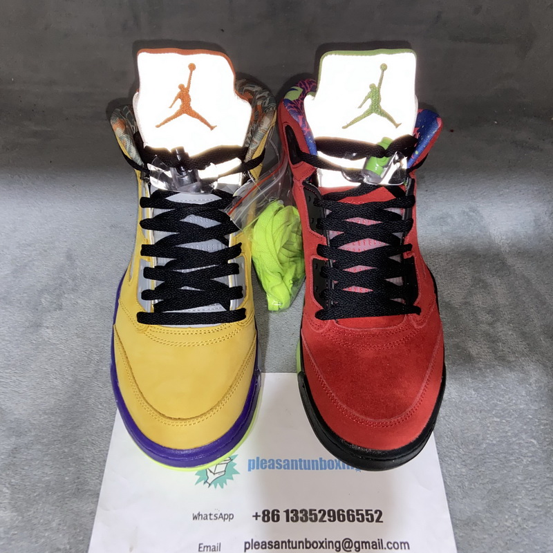 Authentic Air Jordan 5 “What The”