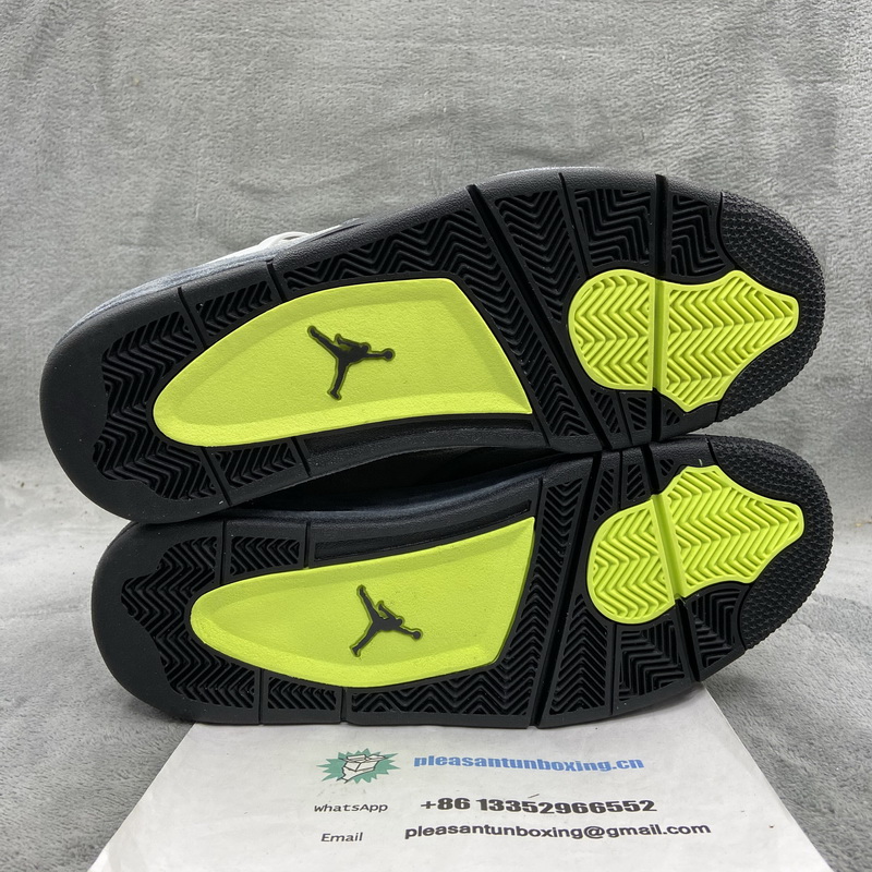 Authentic Air Jordan 4 SE “Neon” 