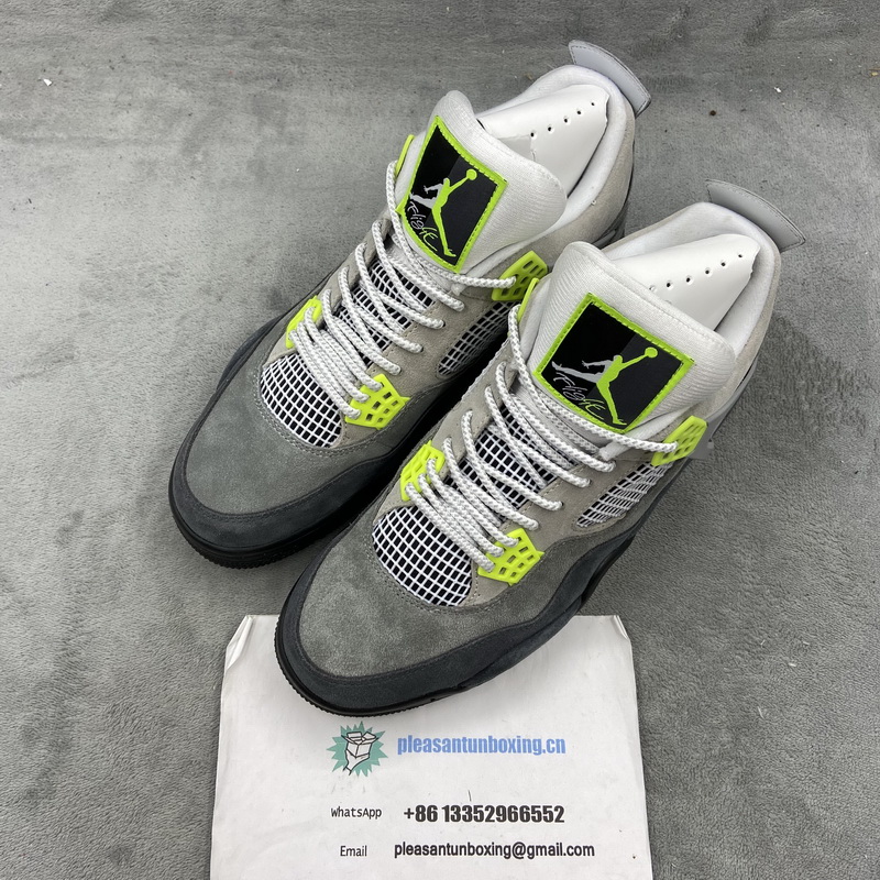 Authentic Air Jordan 4 SE “Neon” 