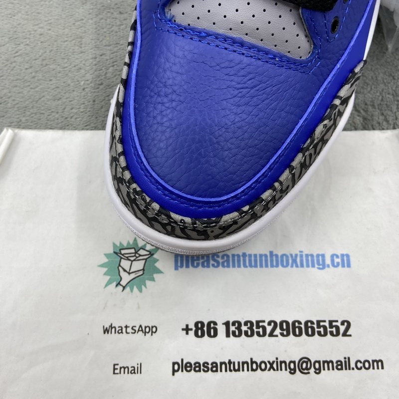 Authentic Air Jordan 3 Blue