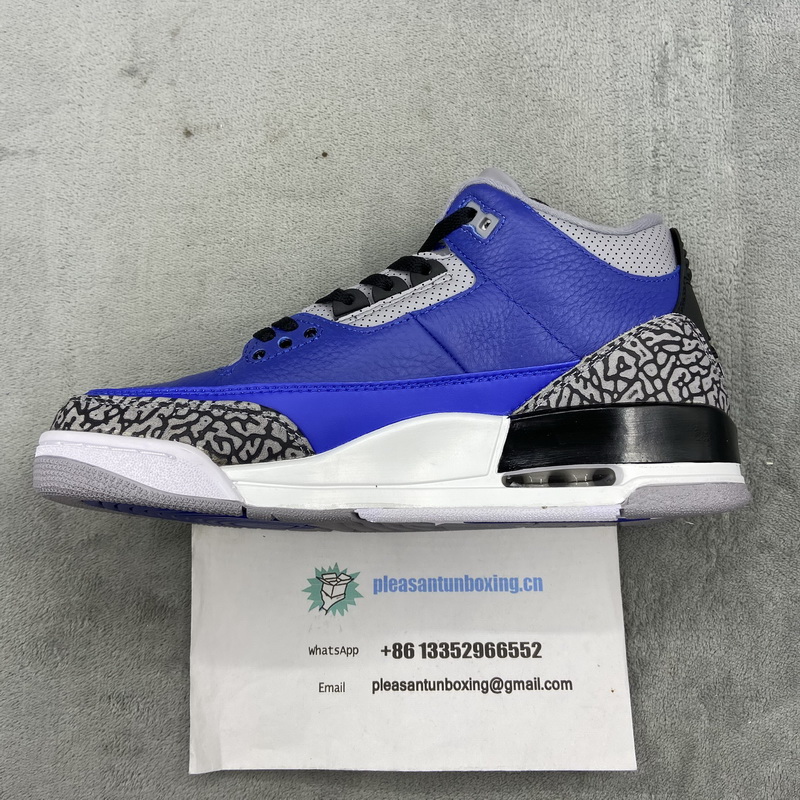 Authentic Air Jordan 3 Blue