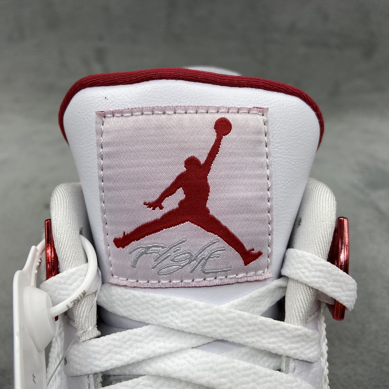 Authentic Air Jordan 4 “Red Metallic”