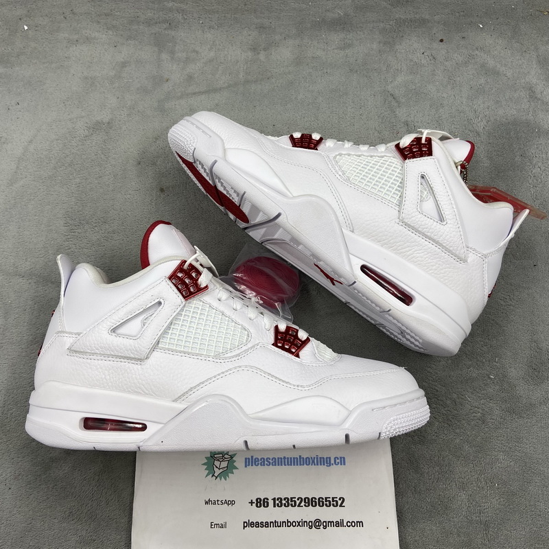 Authentic Air Jordan 4 “Red Metallic”