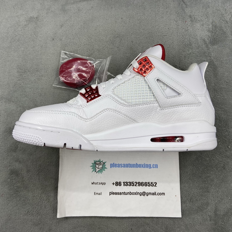 Authentic Air Jordan 4 “Red Metallic”