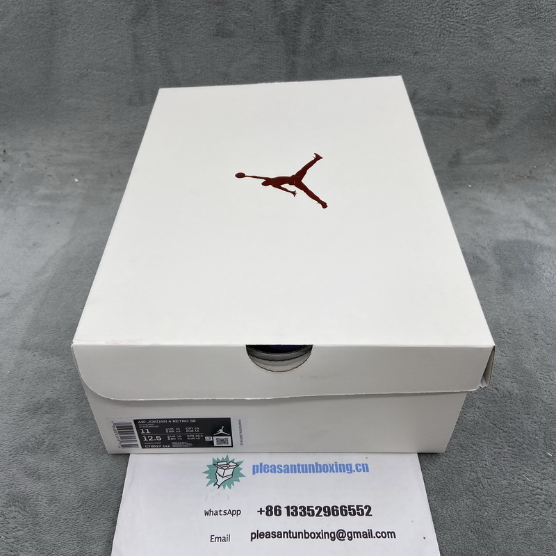 Authentic Air Jordan 4 “Red Metallic”