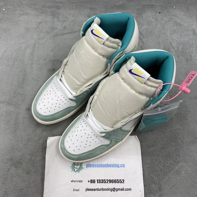 Authentic Air Jordan 1 Turbo Green