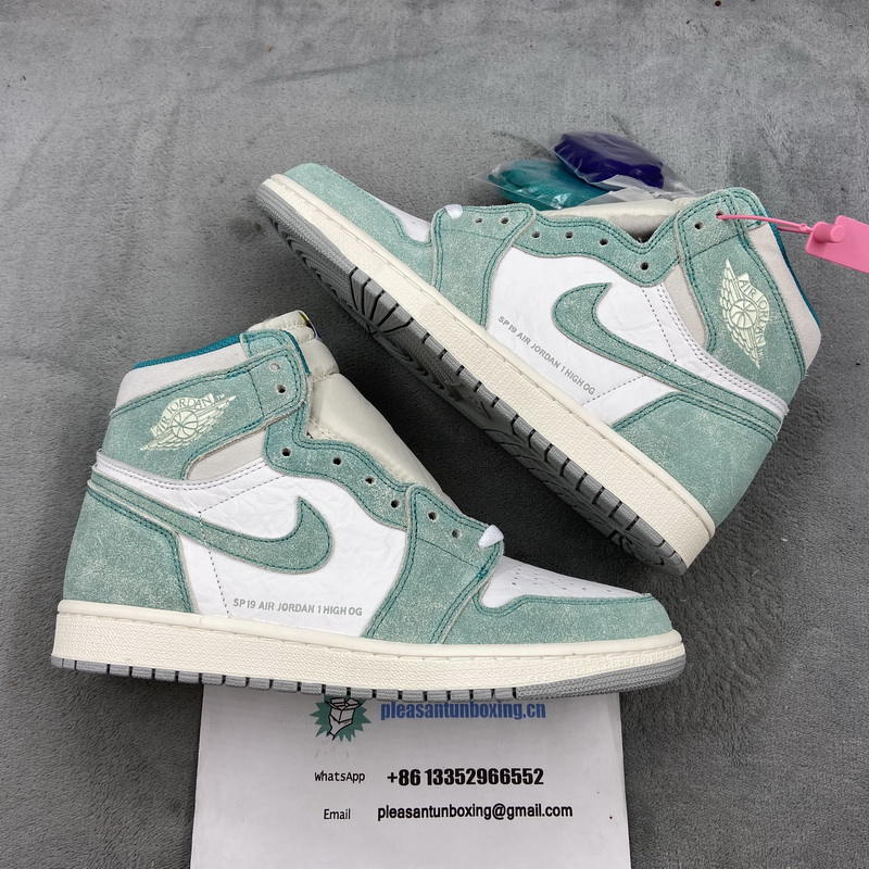 Authentic Air Jordan 1 Turbo Green