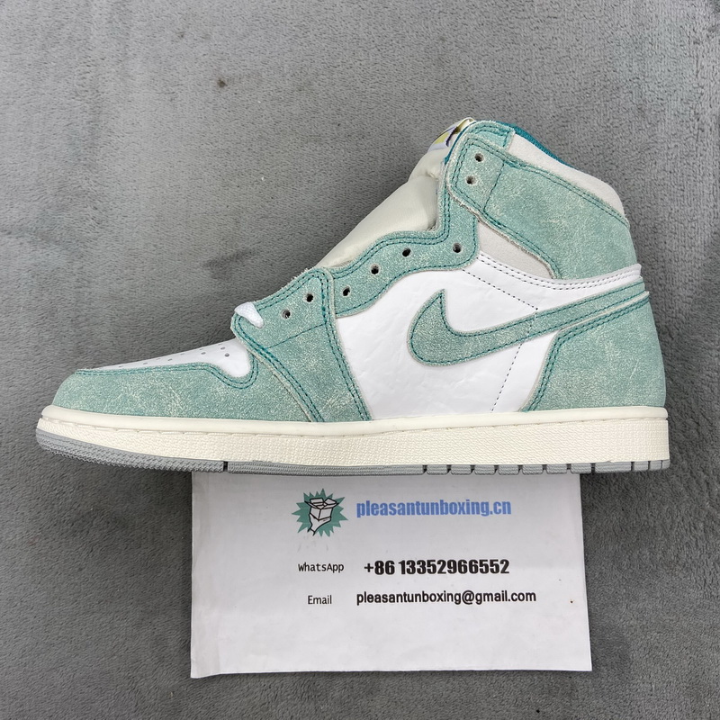 Authentic Air Jordan 1 Turbo Green