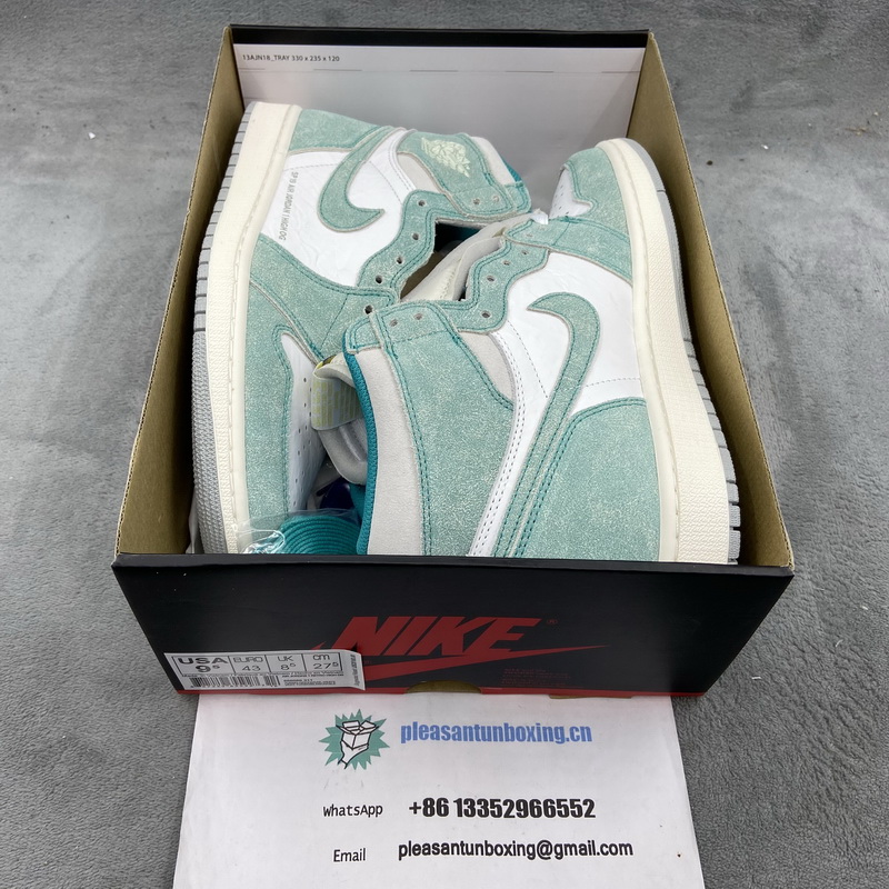 Authentic Air Jordan 1 Turbo Green