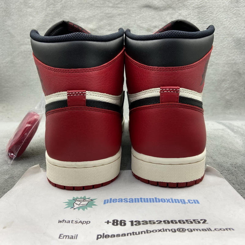 Authentic Air Jordan 1 Retro High OG “Bred Toe”