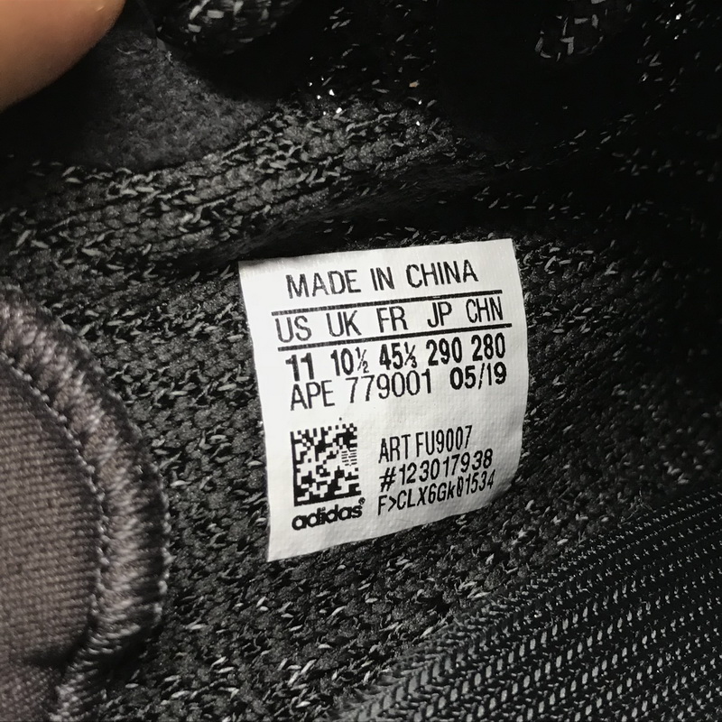 Authentic Yeezy 350 V2 Boost Black Static (full reflective) 