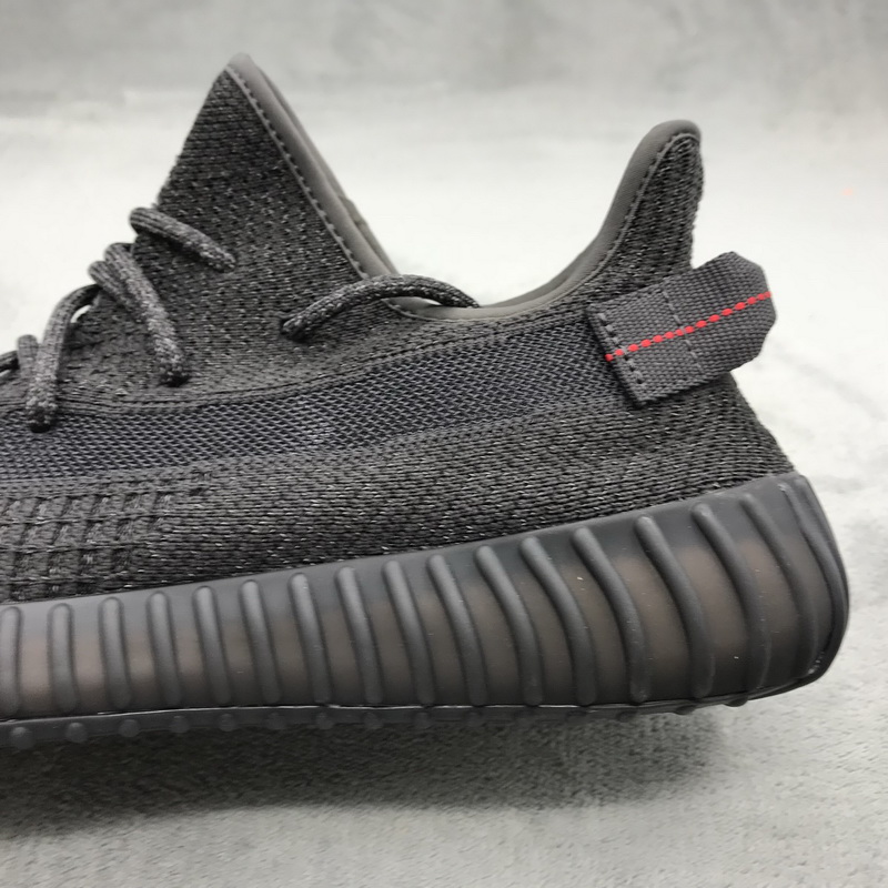 Authentic Yeezy 350 V2 Boost Black Static (full reflective) 