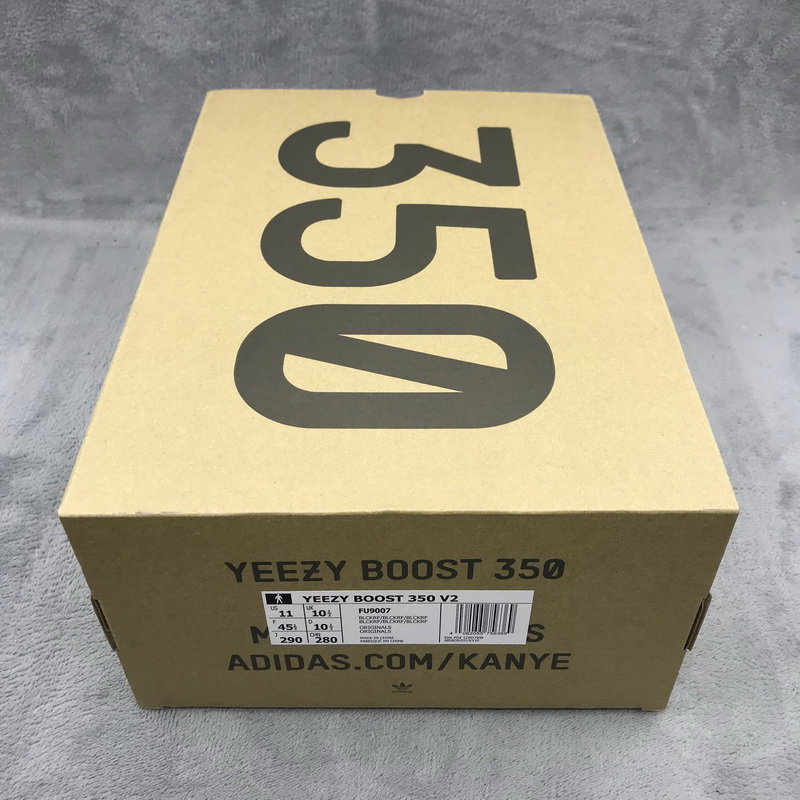 Authentic Yeezy 350 V2 Boost Black Static (full reflective) 