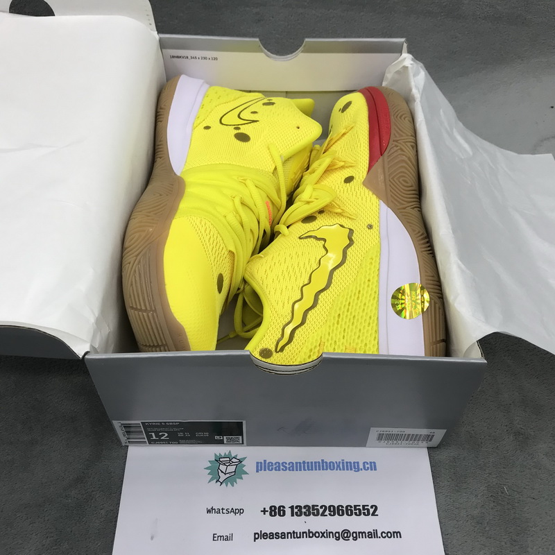 Authentic Nike Kyrie Irving 5 x Spongebob 