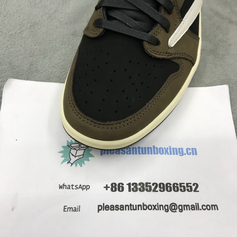 Authentic Travis Scott x Air Jordan 1 Low GS 