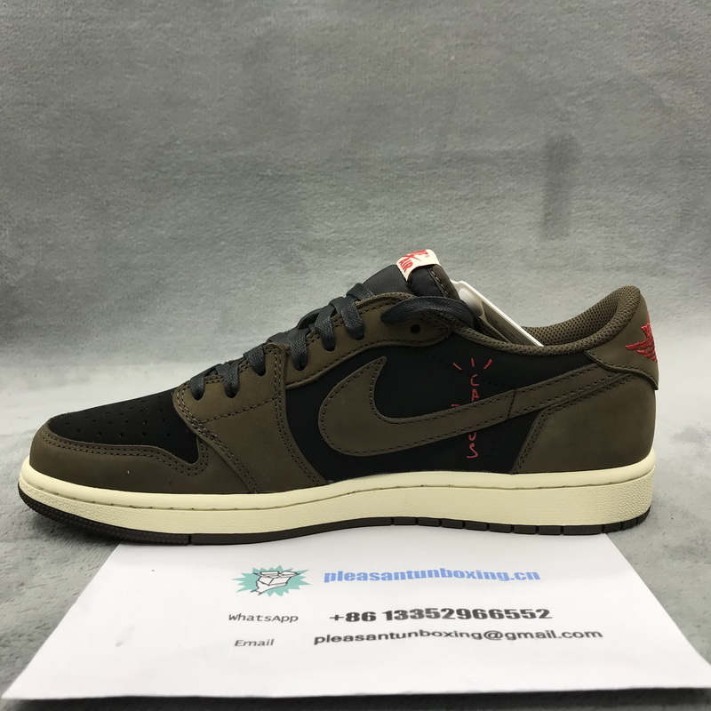 Authentic Travis Scott x Air Jordan 1 Low GS 