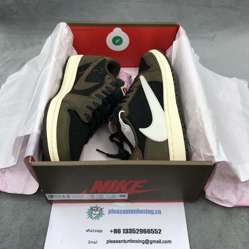 Authentic Travis Scott x Air Jordan 1 Low GS 