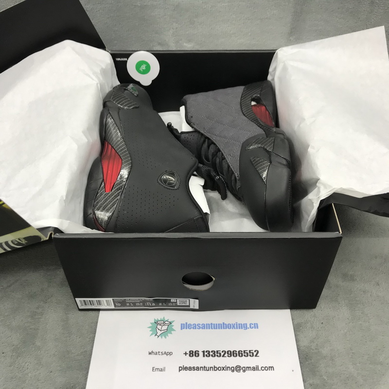 Authentic Air Jordan 14 SE “Black Fer ra ri”