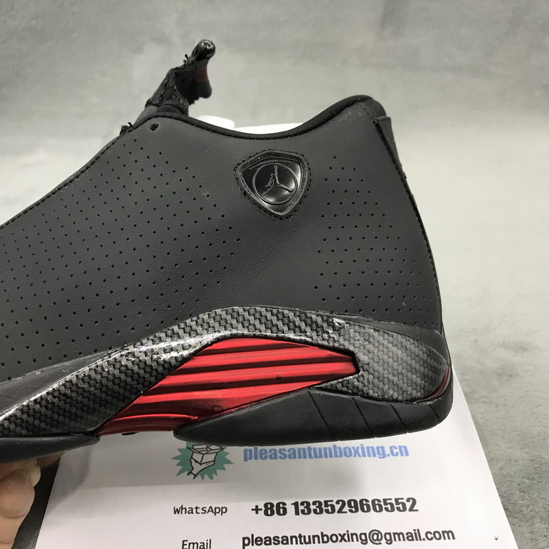 Authentic Air Jordan 14 SE “Black Fer ra ri”