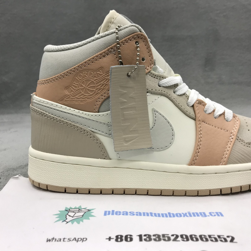 Authentic Air Jordan 1 Mid “Milan” GS