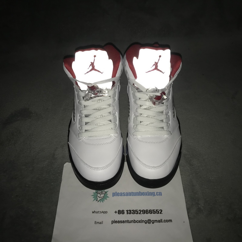 Authentic Air Jordan 5 “Fire Red”