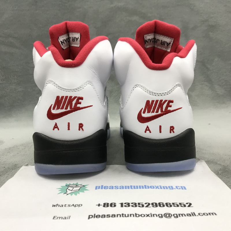 Authentic Air Jordan 5 “Fire Red”