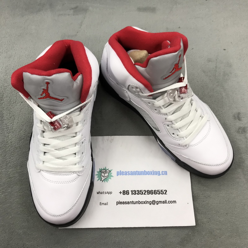 Authentic Air Jordan 5 “Fire Red”