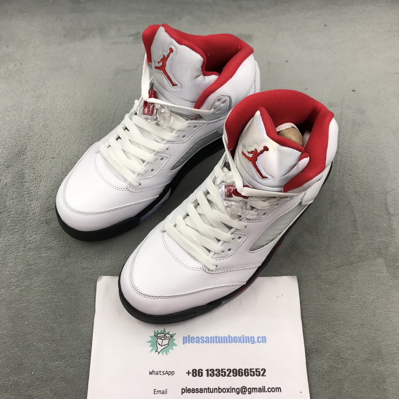 Authentic Air Jordan 5 “Fire Red”