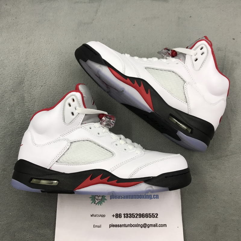 Authentic Air Jordan 5 “Fire Red”