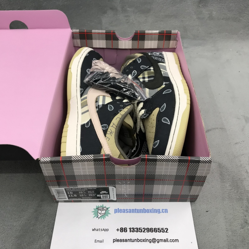 Authentic Travis Scott x Nike Dunk SB