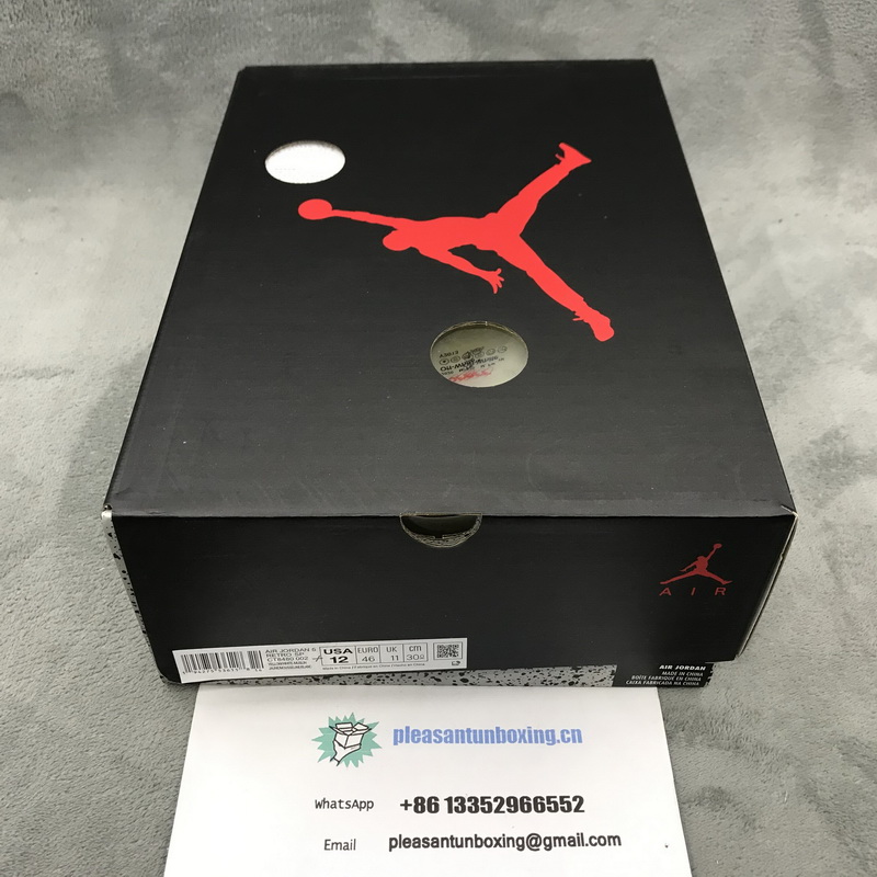 Authentic OFF-WHITE x Air Jordan 5 “Sail” 