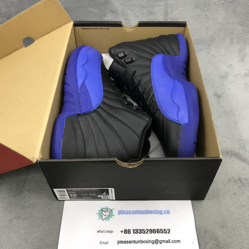 Authentic Air Jordan 12 Game Royal