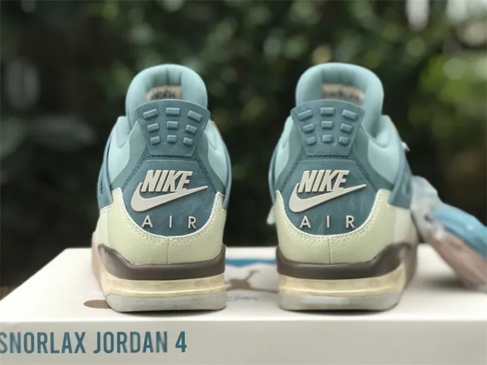 Authentic Air Jordan 4 Snorlax