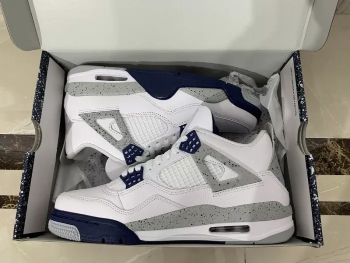 Authentic Air Jordan 4“Midnight Navy”