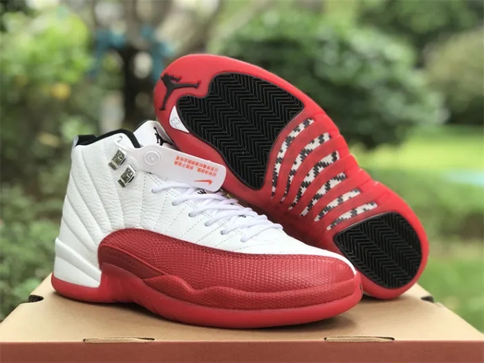 Authentic Air Jordan 12 “Cherry” 2023