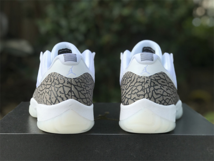 Authentic Air Jordan 11 Low “Elephant” 