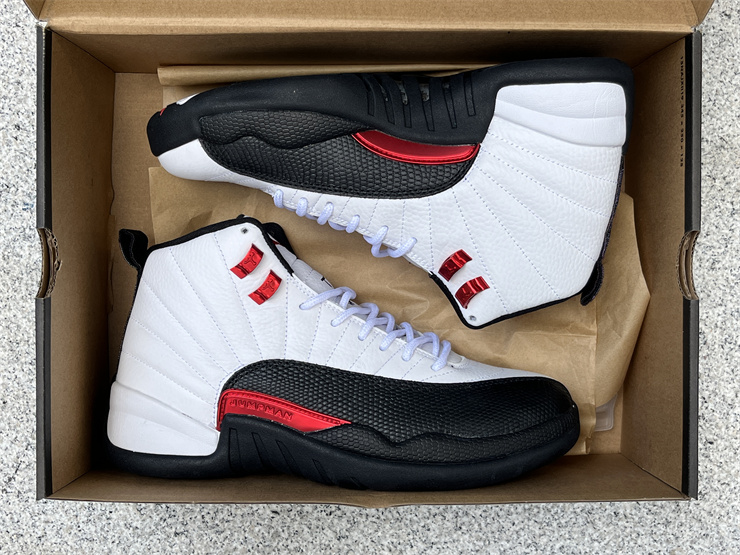 Authentic Air Jordan 12 “Red Taxi”