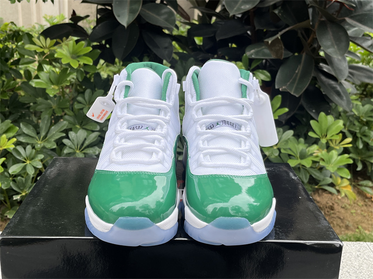 Authentic Air Jordan 11 Hunter Green