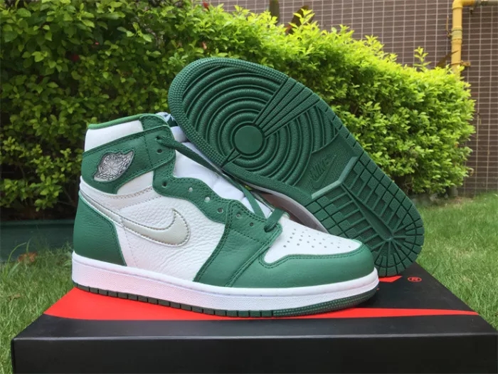 Authentic Air Jordan 1 High Gorge Green GS