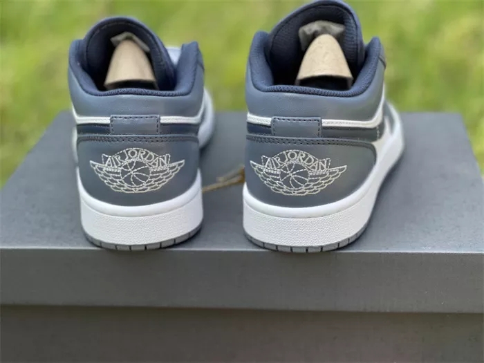 Authentic Air Jordan 1 Low Navy